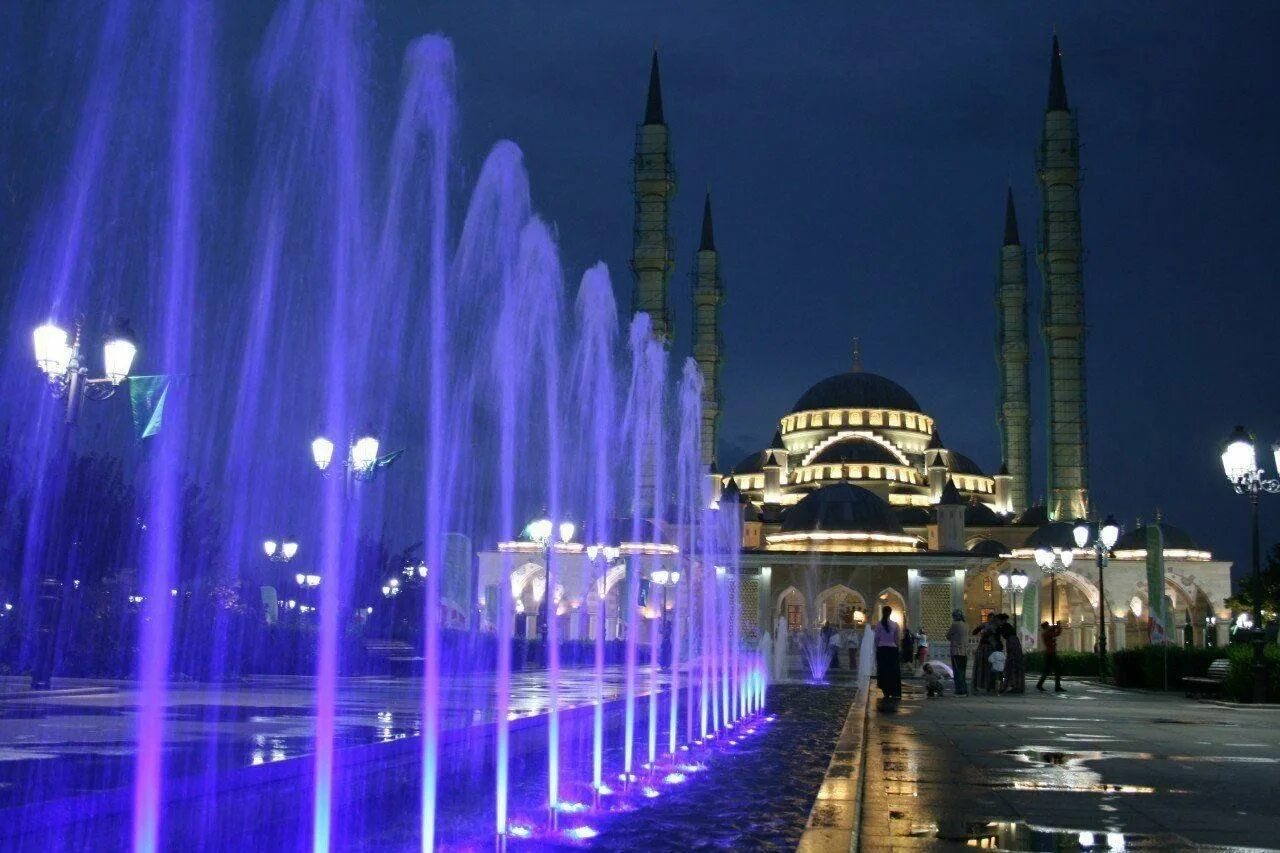 Grozny Beautiful mosques, Tour around the world, Mosque