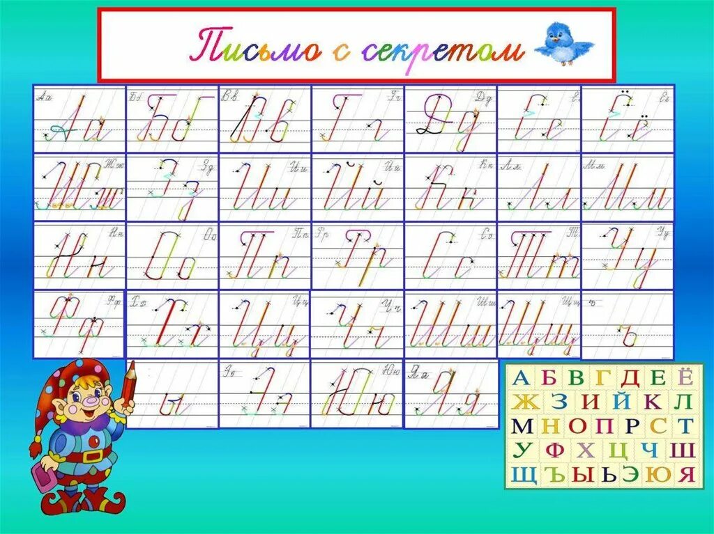 Как писать заглавную