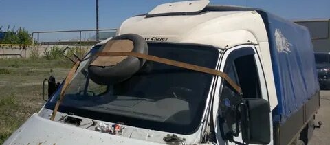 Замена лобового стекла газель