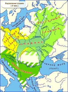 Южные и северные славяне