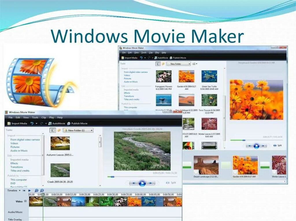 Window movie maker windows 7. Видеоредактор муви мейкер. интерфейс windows live movie maker. программа windows movie maker. movie maker для windows 7.