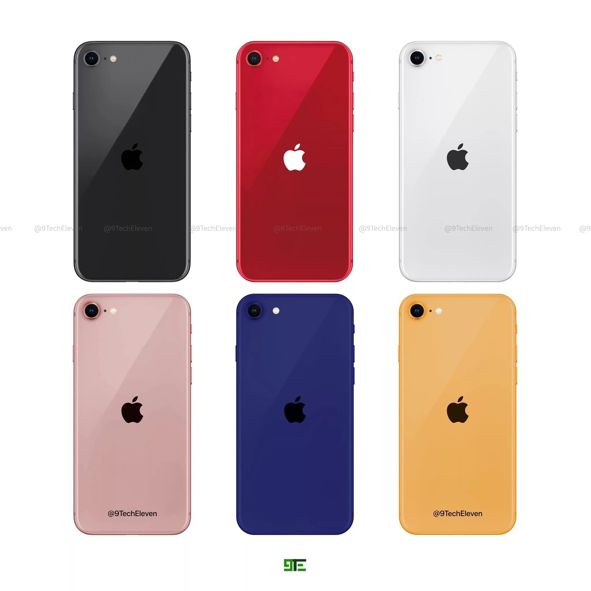Какой цвет айфона популярный. Iphone 9 Mini. Айфон se 2020 цвета. Айфон 9 se. Iphone se 2 цвета.