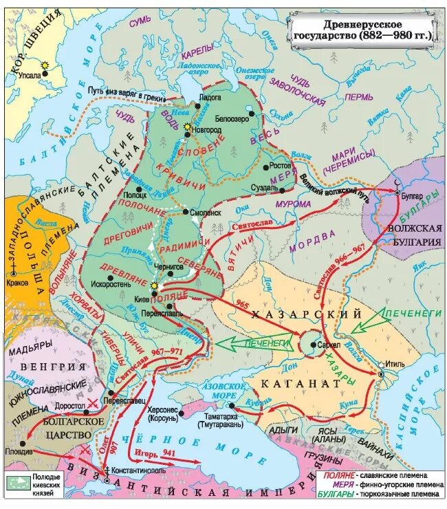 Россия в конце 10 века