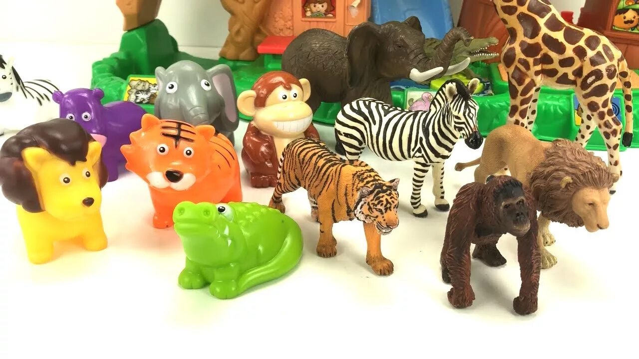 Zoo animals videos. Игрушки Энимал планет. Zoo игрушки. Игрушки животные Энимал планет. Игрушки Wild animals for Kids.