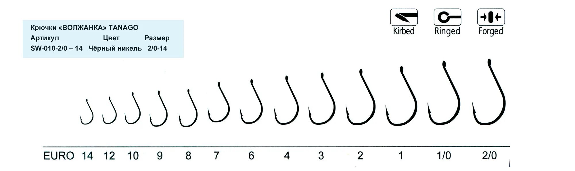 Что означает номер крючка. Крючки Tanago рыболовные. Крючки Волжанка Tanago. Размерная таблица рыболовных крючков. Рыболовный крючок 6 размер.