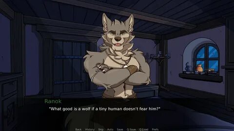 Far Beyond the World is an adult fantasy VN about a human lost in another w...