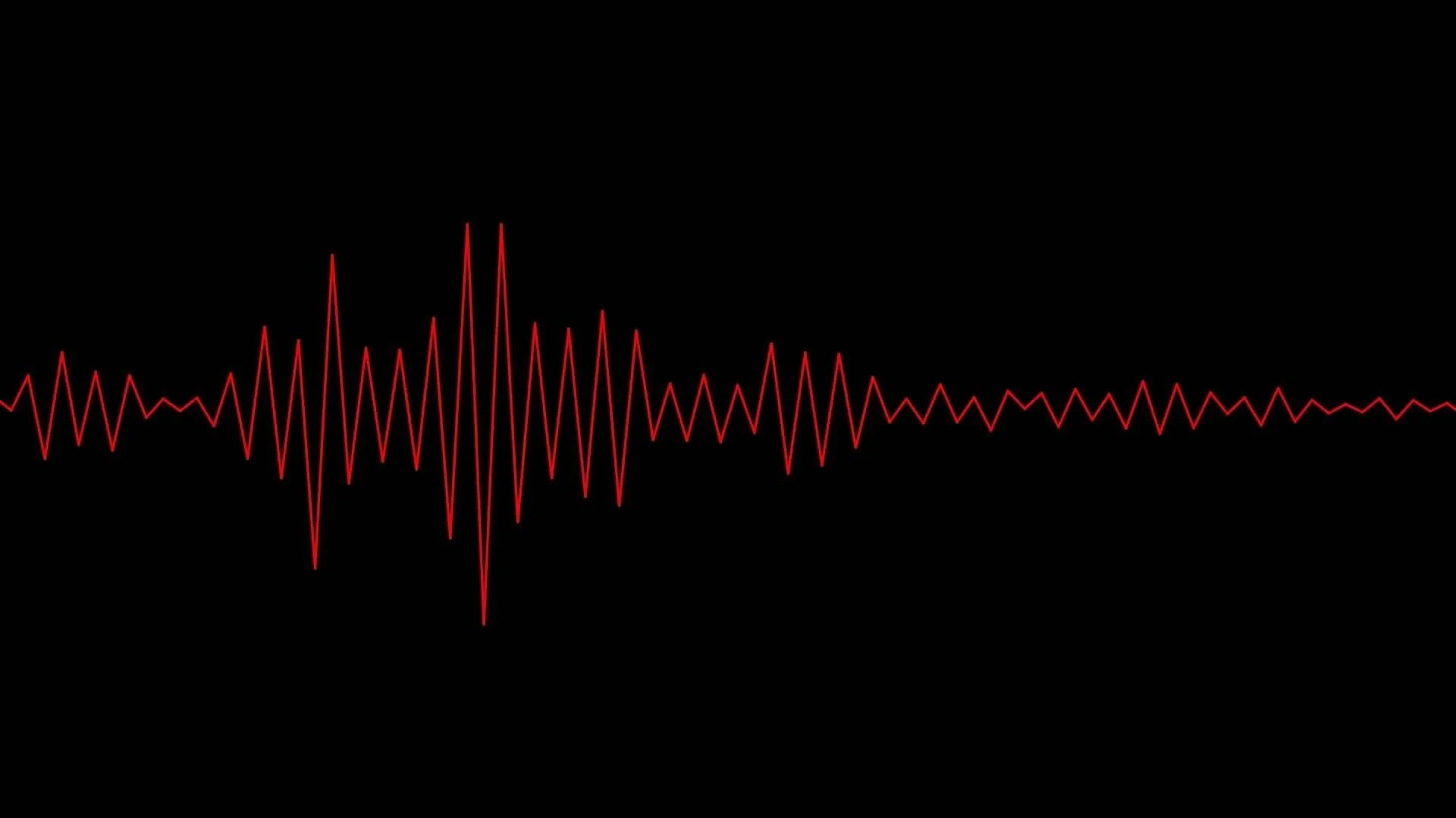 Эффект сердцебиения. Звуковая волна. Сердцебиение на черном фоне. Звуковая волна на черном фоне. Линия пульса.