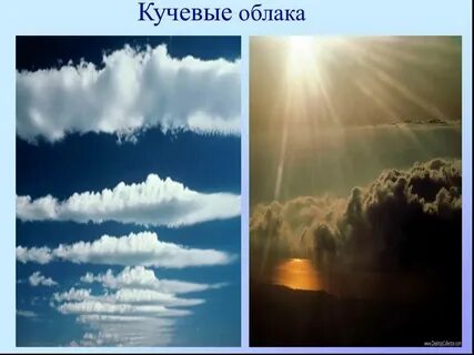 Виды облаков туман