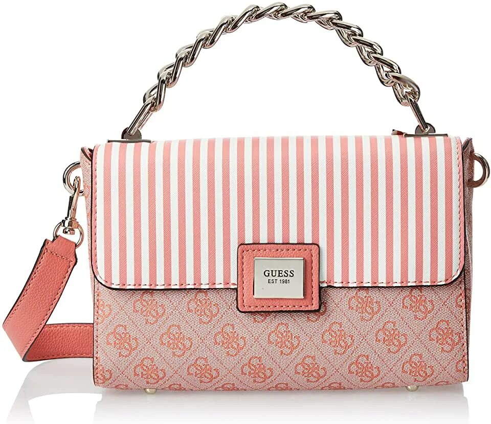 Штрих код сумки guess. Guess Coral Bag. Guess Crossbody Bag розовый. Сумка guess мини кроссбоди. Сумка guess est 1981.