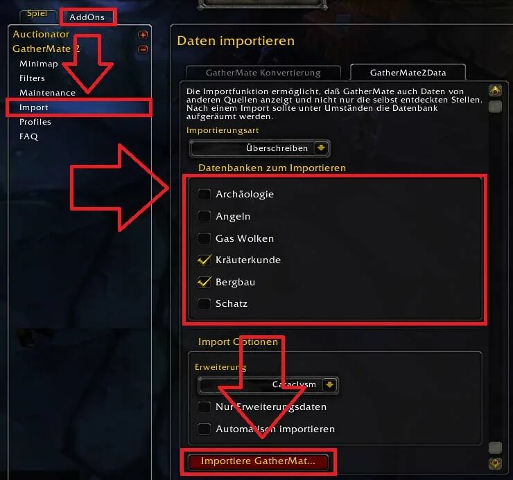 Алтарь теней долина призрачной луны. 3. Gathermate 3. Аддон для руды. Gathermate classic.
