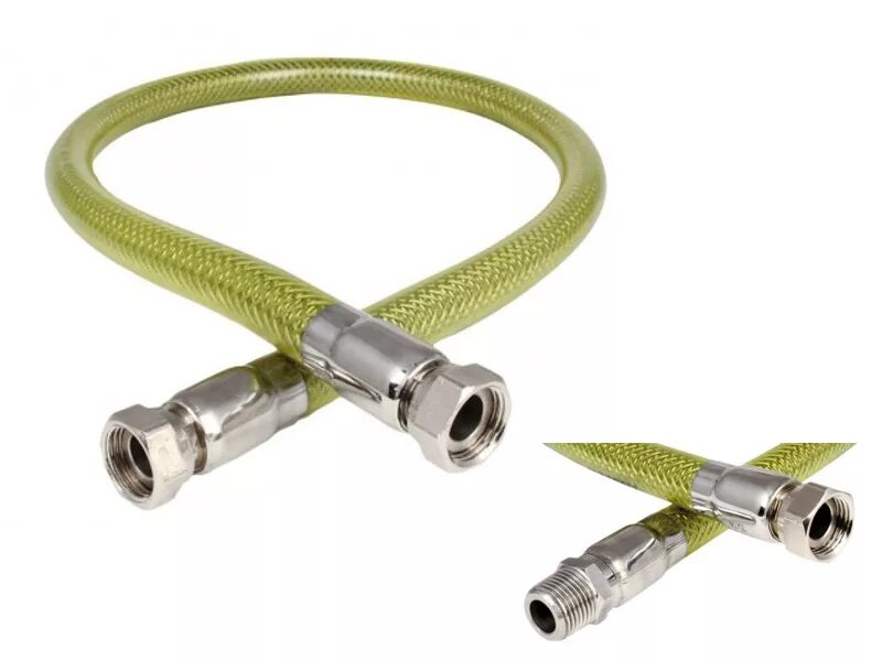 Газовый шланг ss dn12 pn4. Как выглядит газовый шланг. 656). Газовый шланг нержавейка. 5м.