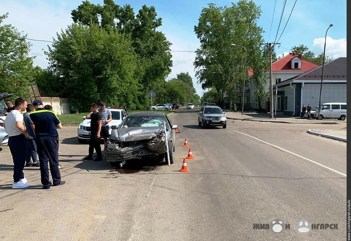 25 06 19. Дорожные происшествия в Ангарске.