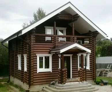 Варианты бревенчатых домов