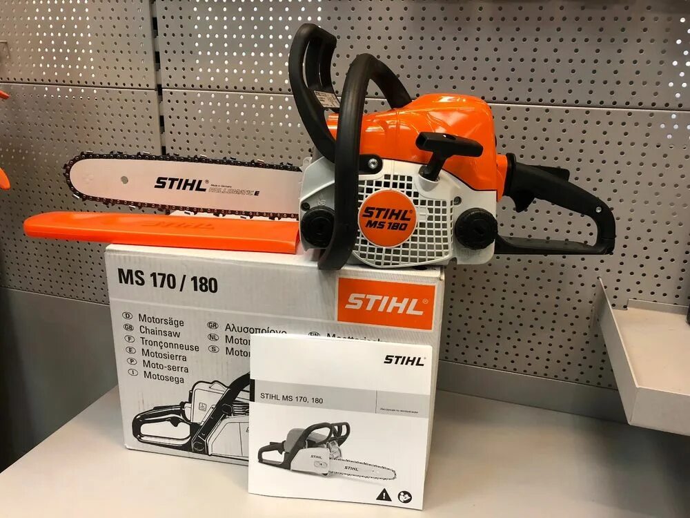 Штиль 180 в минске. Бензопила Stihl MS 180. Бензопила Shtil 180. Бензопила штиль 180 комплектация. Бензопила Stihl MS 170 (1,3квт, 3/8", 14", 1,1мм, 50зв).