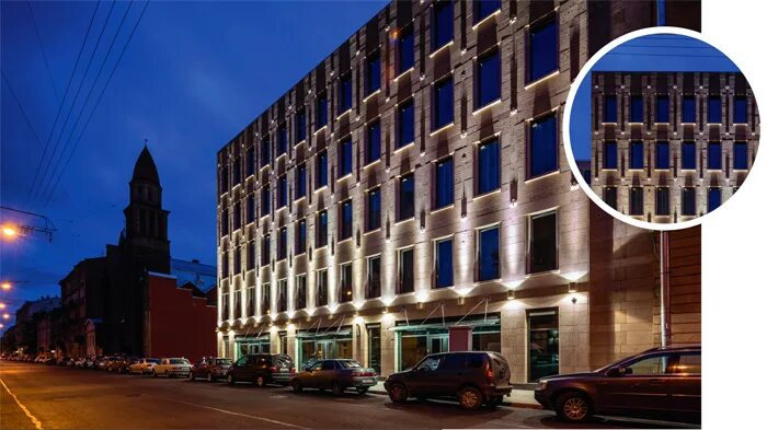 Panorama: Zefear store, clothing store, Russia, Saint Petersburg, Mira Street, 5