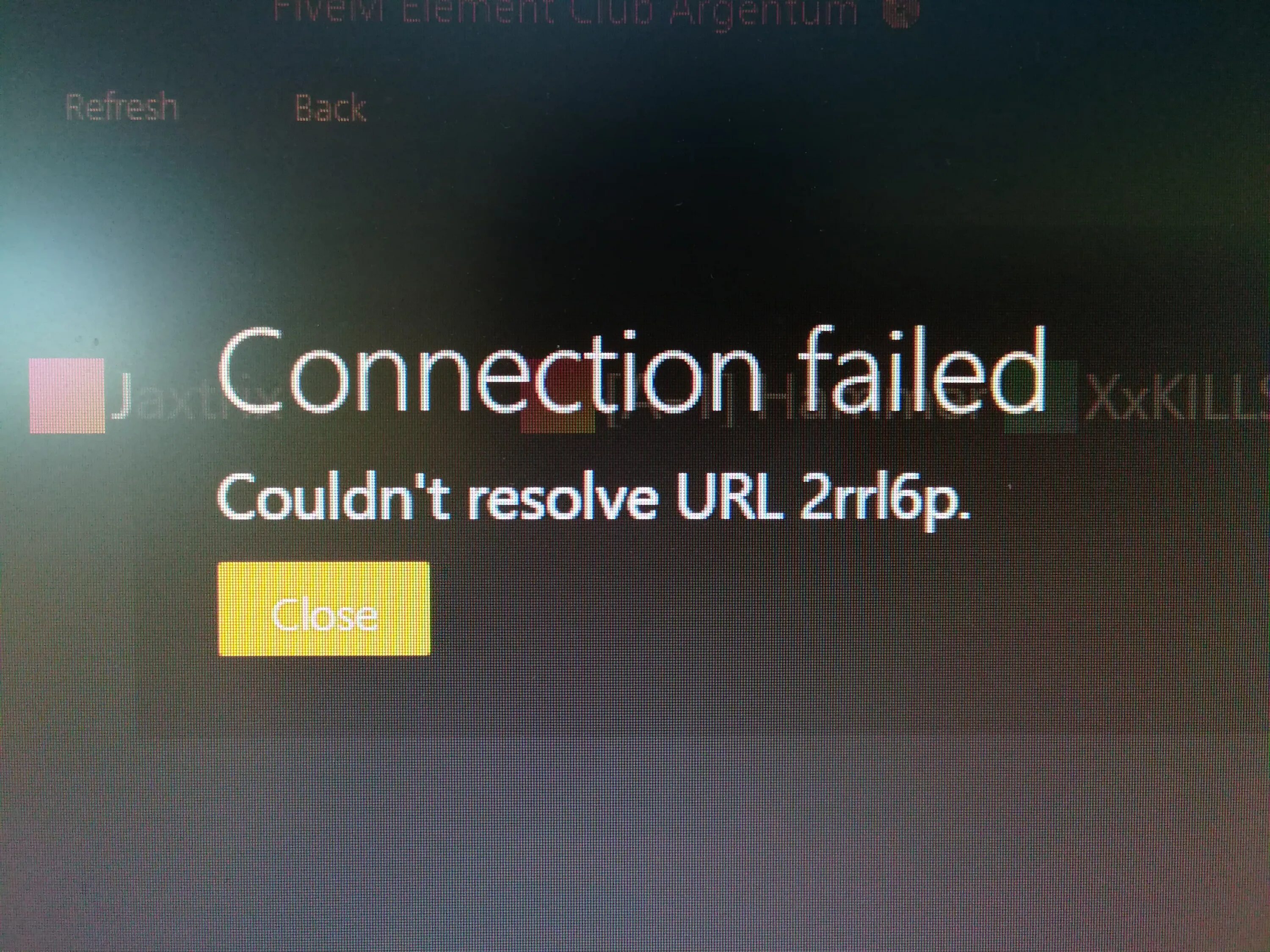 Couldn t resolve host. Connection failed. Connection_failure: connection_failure. Connection_failure: connection_failure Standoff 2. Connection failed picture.