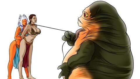 Rule34 - If it exists, there is porn of it / jabba the hutt, princess leia organ