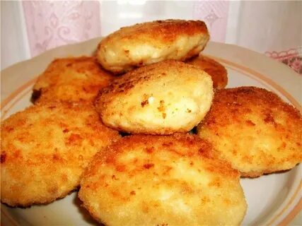 Курино картофельные котлеты