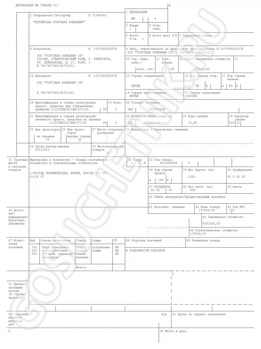 Таможенная декларация на товары образец 2022. Грузовая таможенная декларация форма. Таможенная декларация образец импорт. Грузовая таможенная декларация 2019 образец. Ifcg примеры декларирования