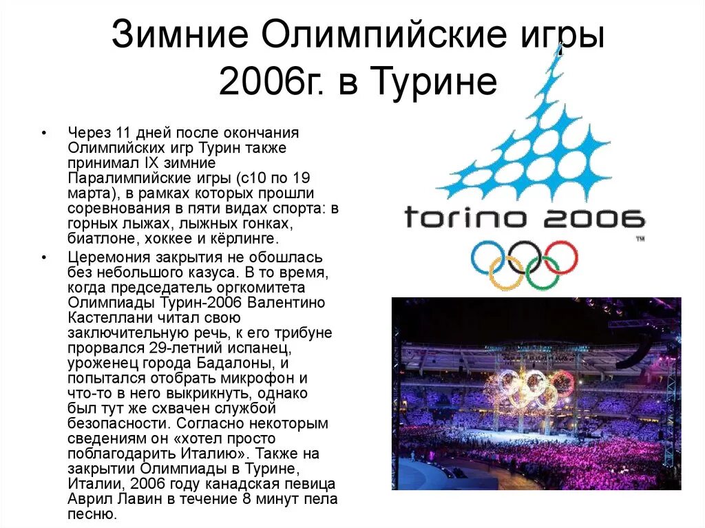 Олимпийские игры в Турине 2006. Зимние Олимпийские игры 2006 презентация. Зимние Паралимпийские игры. Турин 2006г.. Зимние олимпийские игры сообщение