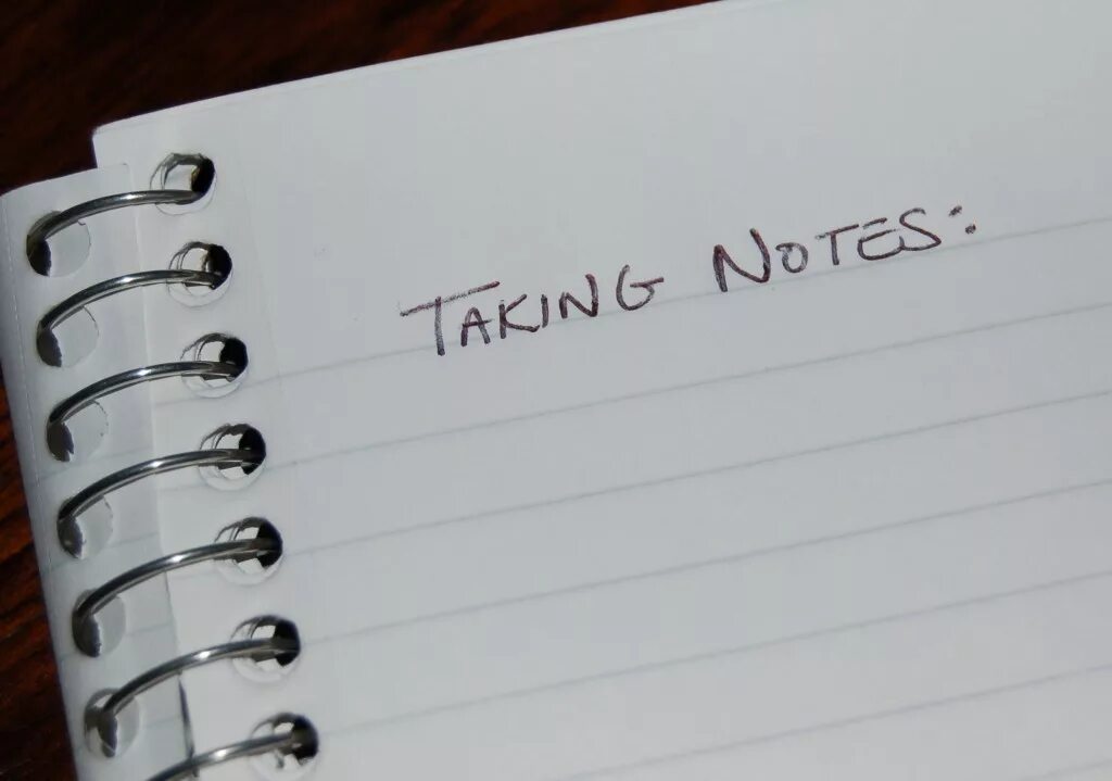 I can note. Take Notes. Taking Notes. Write a Note. Note taking Tips.