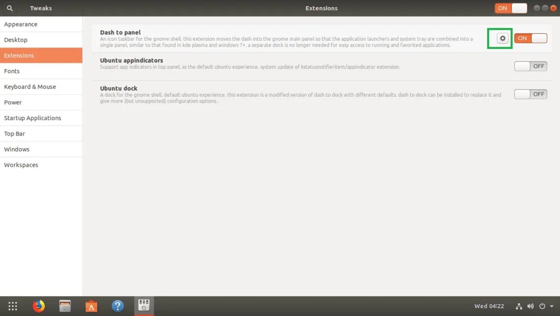 Extension ubuntu. Gnome-shell-extension-dash-to-panel. убунту панель снизу. gnome-panel. dash панель linux.