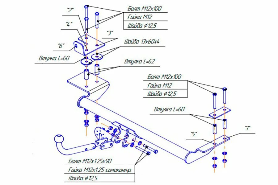 Фаркоп орис. Фаркоп на chevrolet lanos 9410. схема фаркопа chevrolet lanos. орис фаркоп 5206а. фаркоп oris 6767-a.
