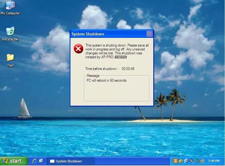 Shutdown t 0. Windows XP shutdown. Windows XP выключение. Удаленная перезагрузка компьютера. Windows XP System shutdown.