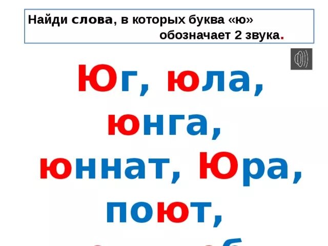 Текст с ю 1 класс. Слова на букву ю. Слова в которых есть буква ю. Слова на букву ю в начале. Какие слова есть на букву ю.