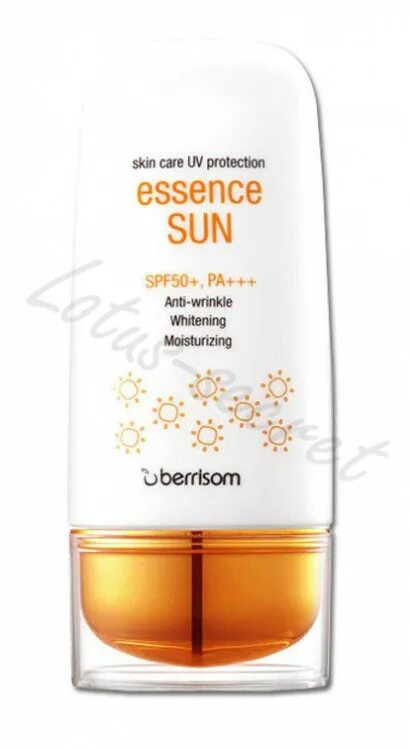 Berrisom крем Essence Sun SPF 50. Moisture Essence Sun SPF 50. D'Alba Waterful Essence Sun Cream spf50+ pa++++. Vitamin Essence Sun Cream.