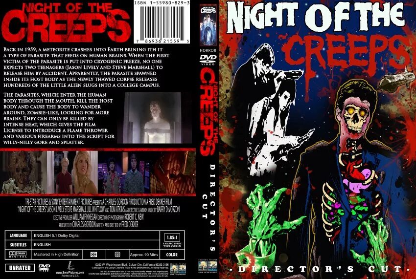 Мод Night of the Creeps. Night of the creeps recover где послушать