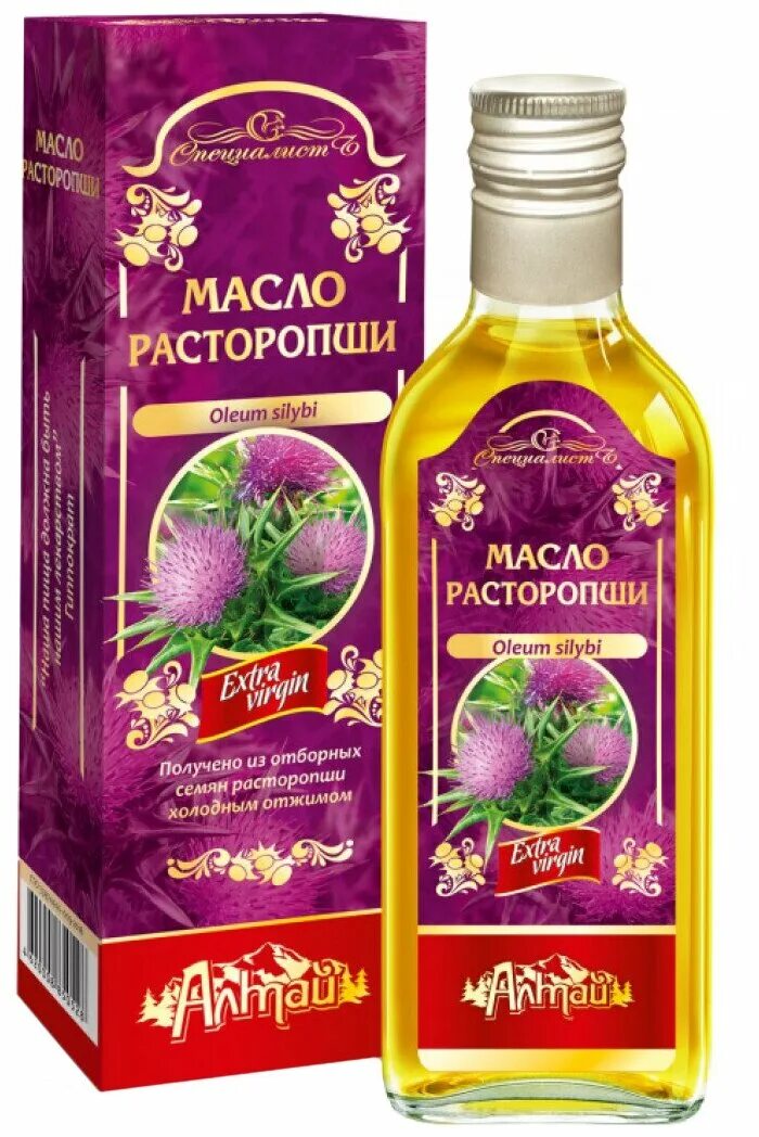 Масло расторопши первый отжим