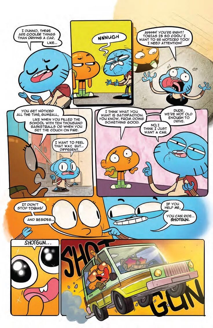 Гамбол комикс 18. Удивительный мир Гамбола комикс. Amazing World of Gumball комиксы. Удивительный мир Гамбола пенни 18 + комикс. Удивительный мир Гамбола 18 комиксы.