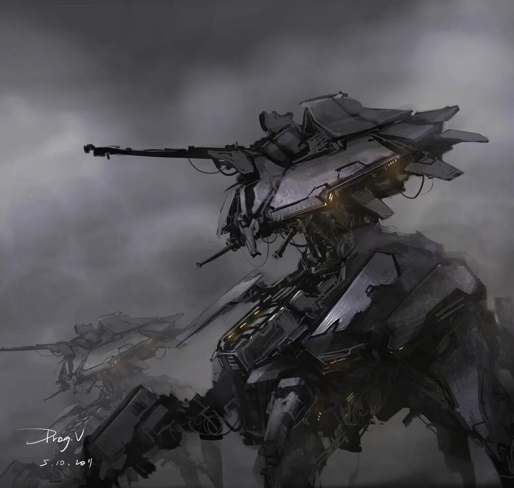Mech aliens