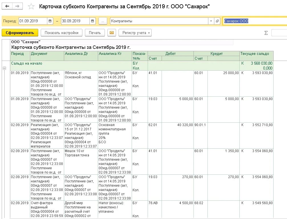 Карточка счета субконто 51. Стандартные отчеты в 1с. Стандартные отчеты 1с Бухгалтерия 8. Субконто счета 01.