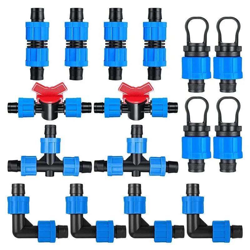 Фитинги для 16 трубки 1,2 мм капельного полива. Фитинги для орошени. Фитинги для капельного полива 16. Фитинги для капельной трубки 16 мм. Универсальные фитинги
