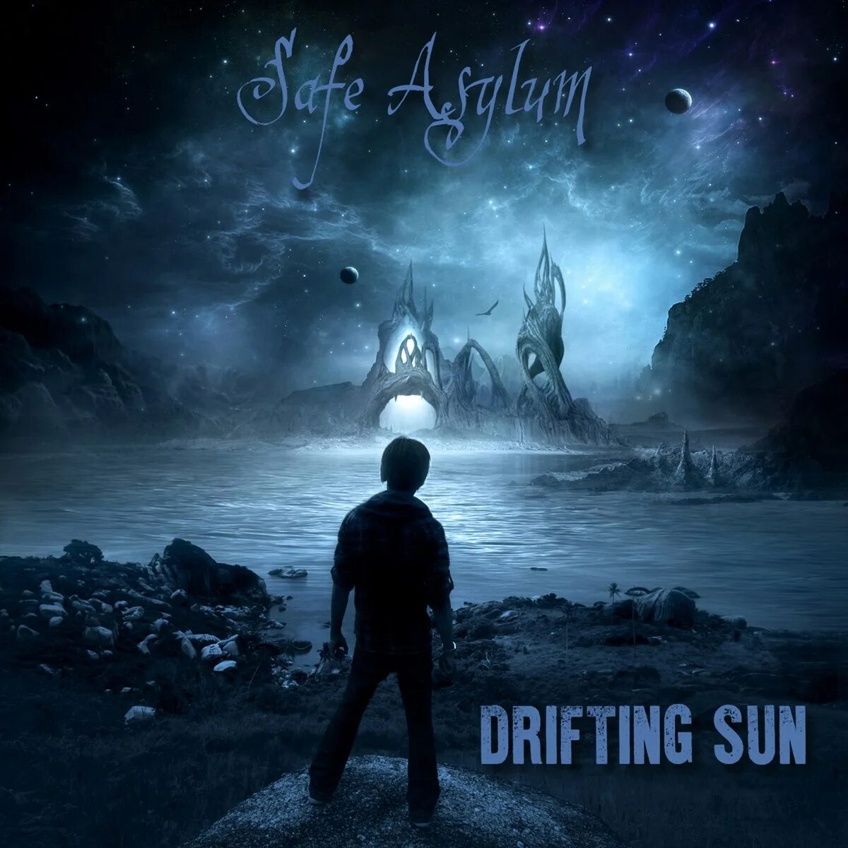 Drifting Sun. Visions of Atlantis Pirates 2022. Drifting Sun Veil album Cover.