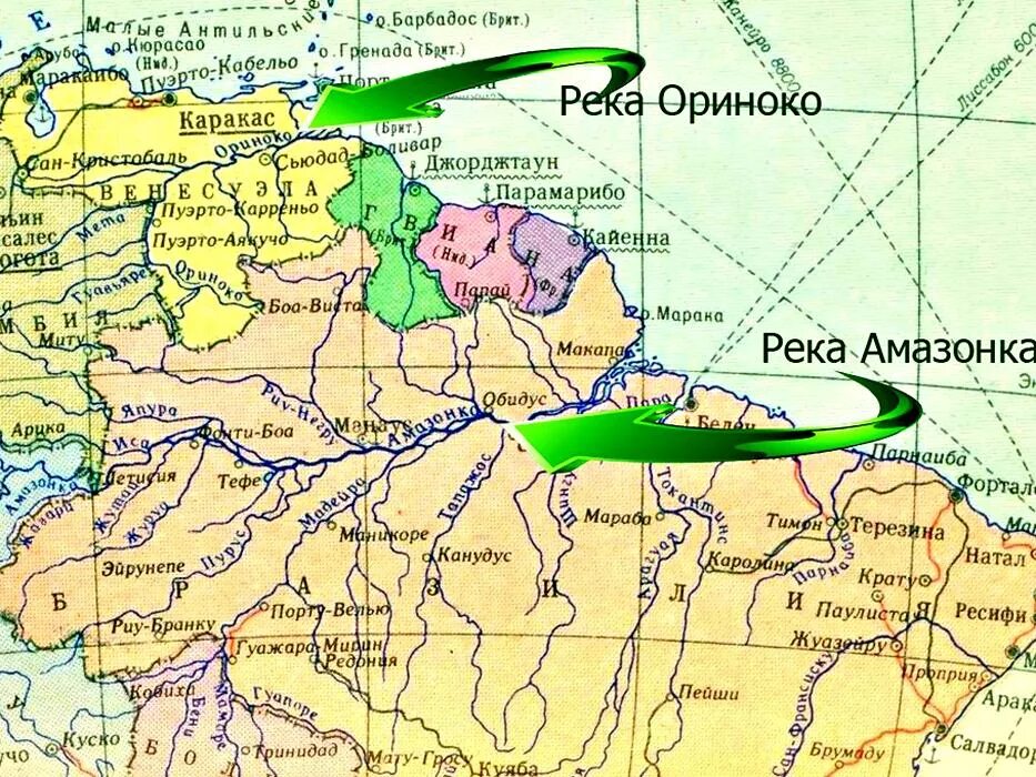 Бассейн реки Ориноко. Бассейн реки Ориноко на карте Южной Америки. Река Ориноко на карте. Бассейн рекиориново на карте. Направление реки ориноко