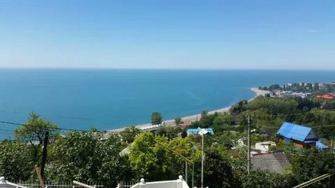 Лазаревское вид на море