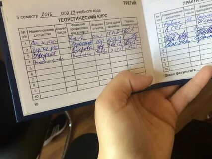 Зачеты это сделала