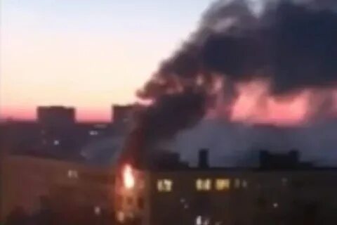 Пожар в колпино сегодня