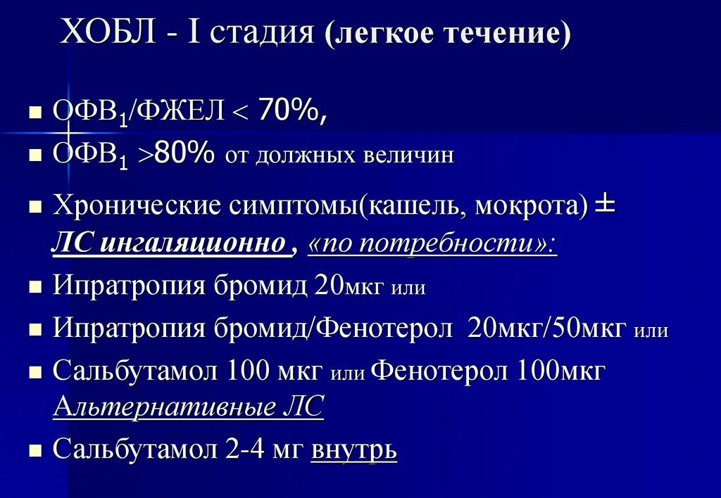 Через 1 стадии. Офв1 при ХОБЛ стадии. 1 Стадия ХОБЛ. ХОБЛ 1 степени. ХОБЛ легкой степени.