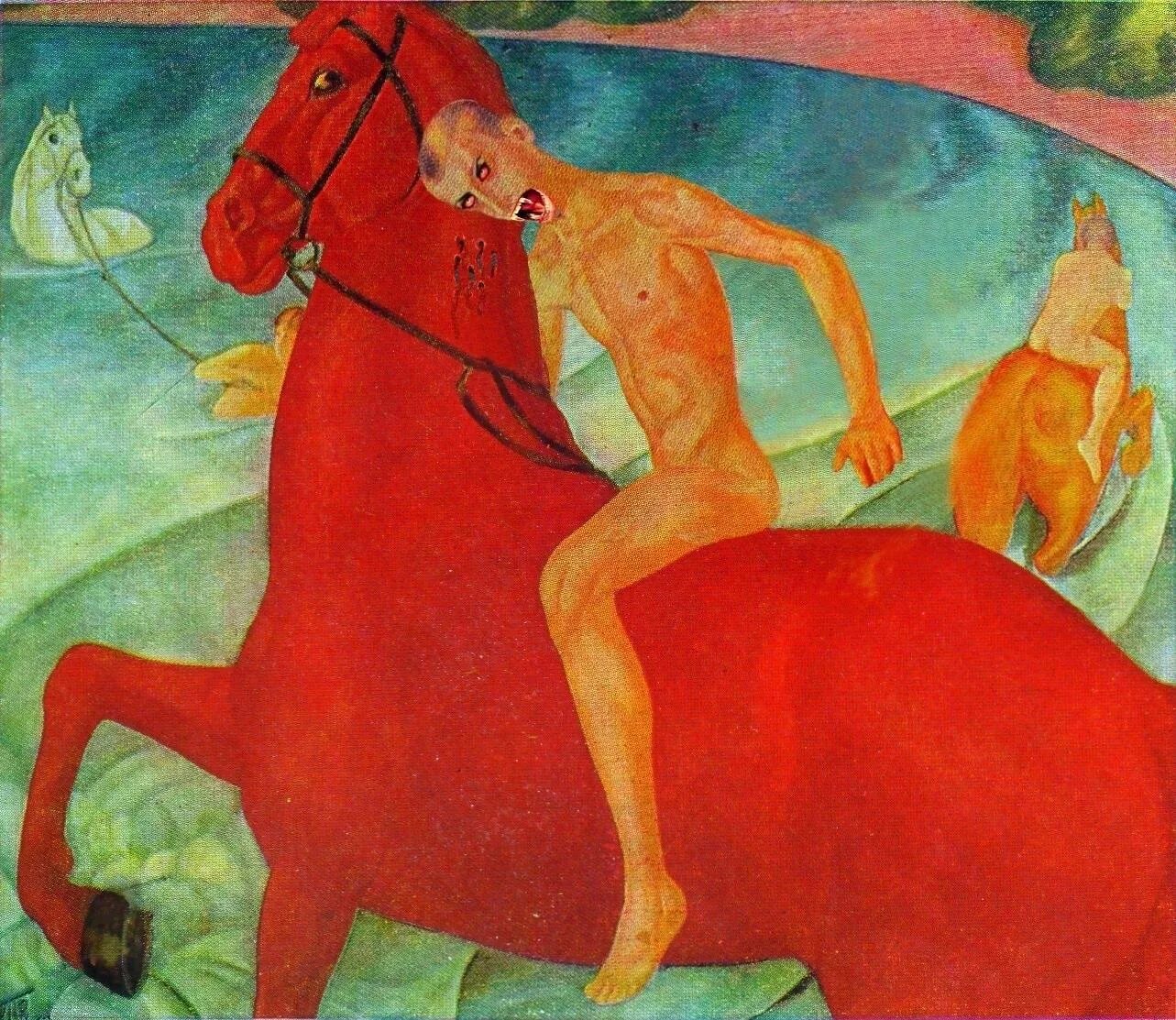 книга красный конь. красный конь. петров-водкин купание красного. ксения сорокина художник. всадник на красном коне.