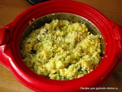 Каша с овощным салатом