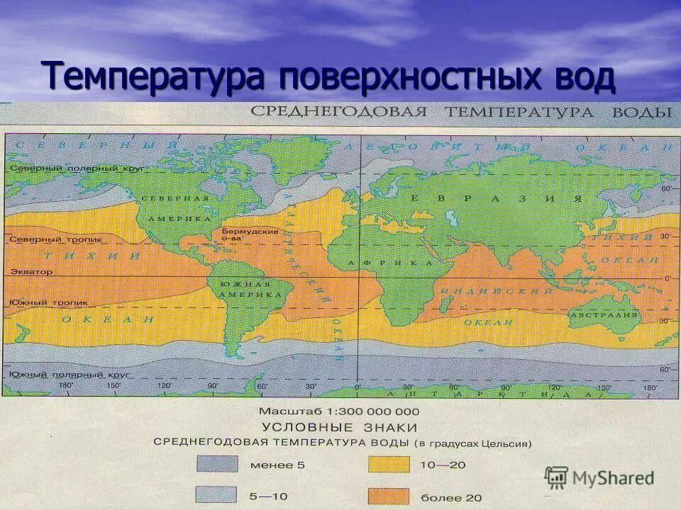 Среднегодовая температура воды. Среднегодовая температура поверхностных вод мирового океана. Карта температуры поверхностных вод мирового океана. Карта температуры поверхности вод мирового океана. Распределение температуры поверхностных вод.