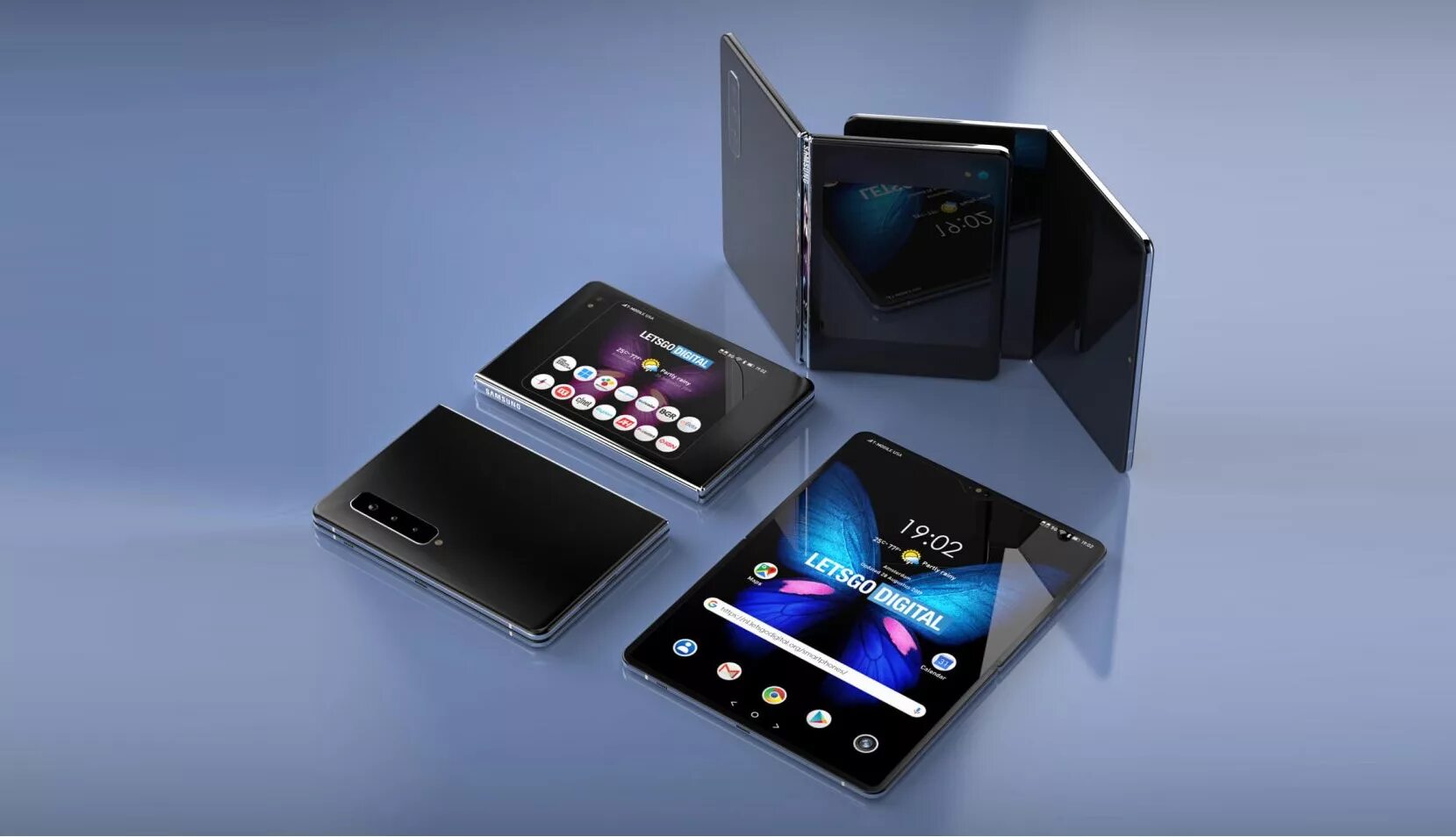 Телефон z fold 5. Смартфон Samsung Galaxy Fold 2. Samsung Galaxy Fold 2 - складной смартфон. Ыфьыгтп пфдфчн я Ащдв 2. Samsung Galaxy Fold 2020.