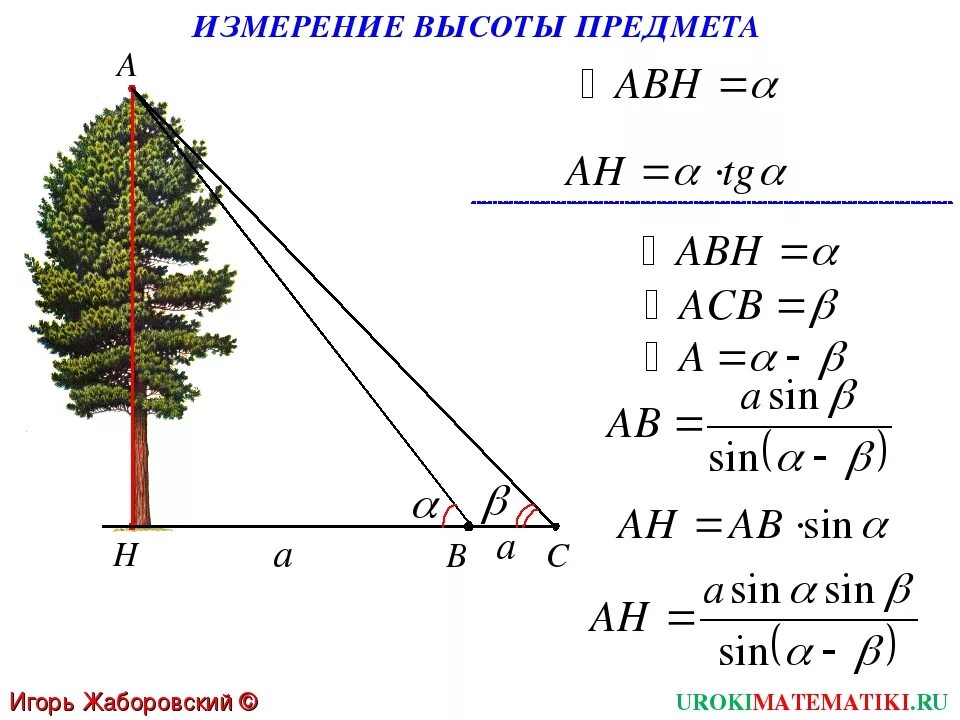 Определение высоты предмета геометрия. Как измерить высоту предмета. Измерительные работы на местности. Измерение высоты предмета 9 класс. Измерение высоты предмета задача.