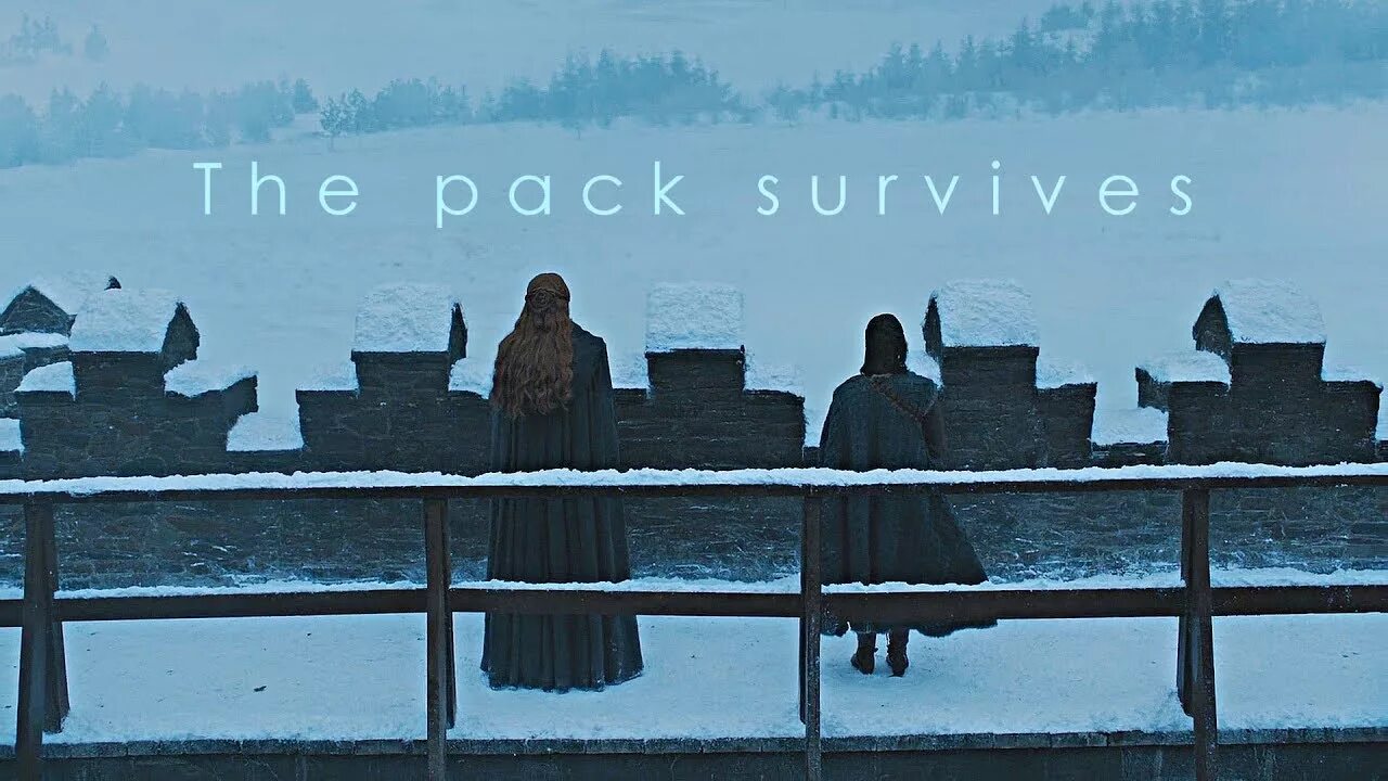 И снова одиноко поет девушка. The Lone Wolf dies but the Pack Survives. Одинокий волк погибает но стая живет. The Pack Survives. Когда снег идет и белый ветер поет одинокий волк погибает но стая.