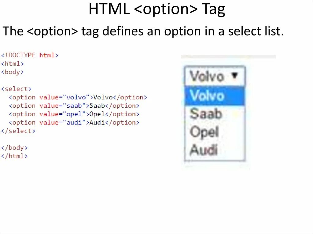 Css values. Option html. Тег option в html. Value в html. Html select option.