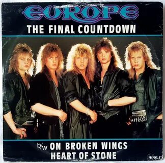 Europe - The Final Countdown - 1986. (EP). 12. Vinyl. Пластинка. England. купить